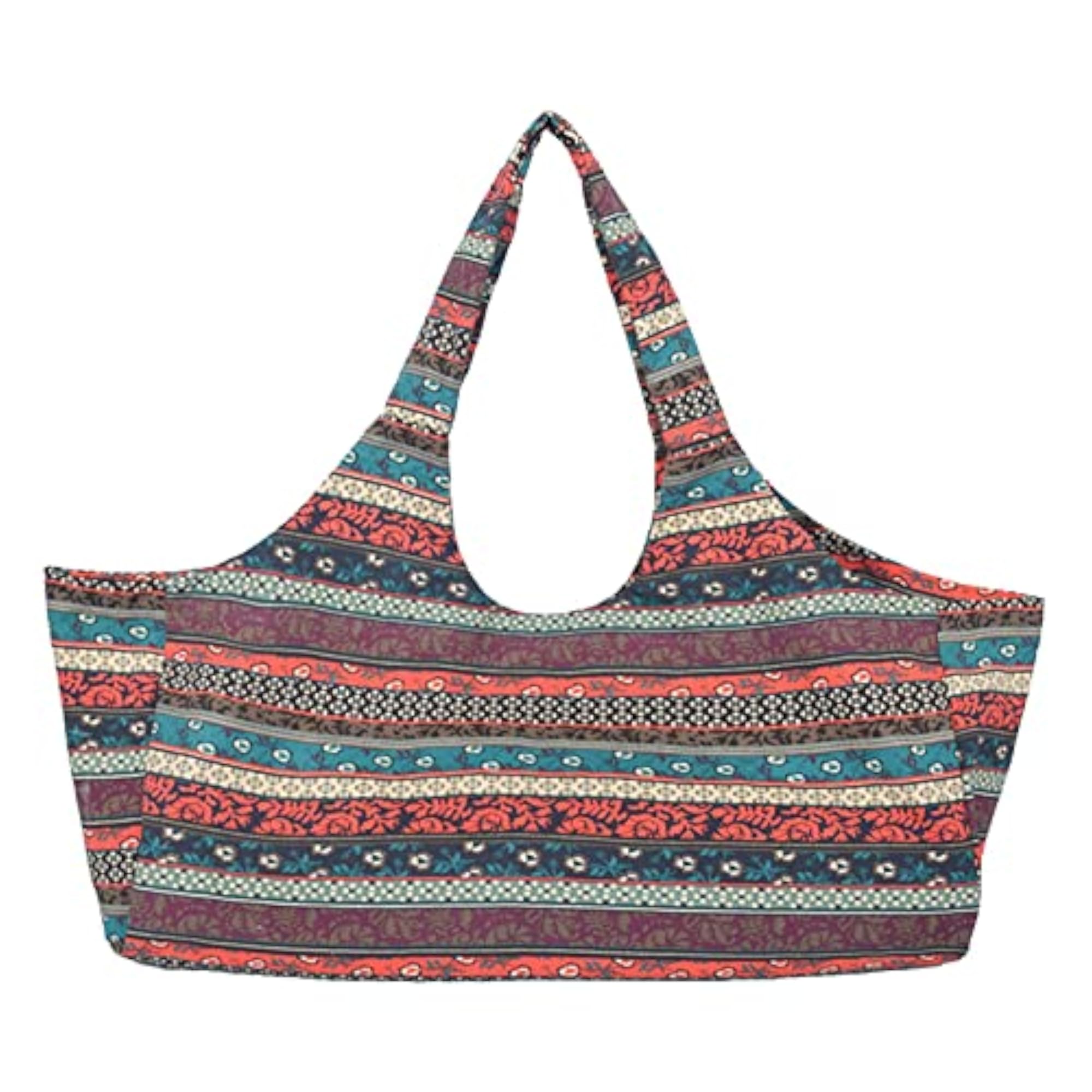 Canvas Yoga Mat Bag for Men, Ethnic Style